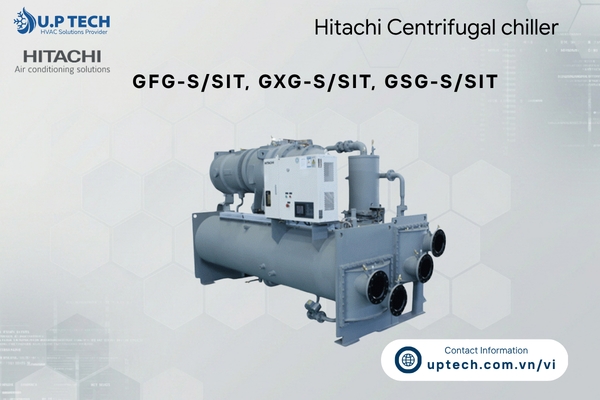 CHILLER-HItachi Centrifugal Water_Gear Drive_GFG_GXG_R134