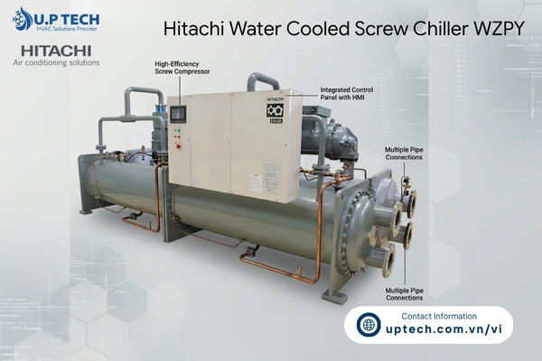 CHILLER-Hitachi Screw Water_WZPY_Fixed_R134a