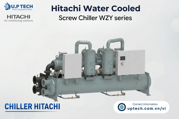 CHILLER-Hitachi Screw Water_WZY_Fixed_R134a