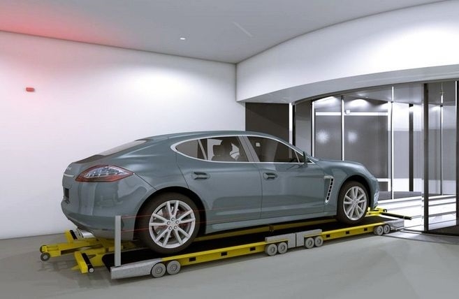 Thang máy bãi đỗ xe ô tô Hyundai