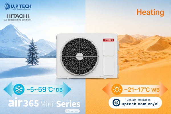 VRF mini-Hitachi SideFlow_FSLN3QE_Inverter_R410A