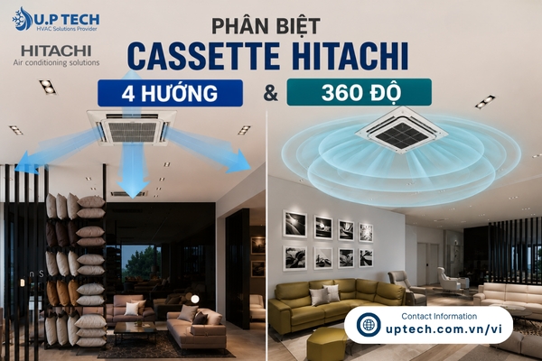 Distinguish Between Cassette Hitachi 4-Way and 360-Degree Cassette