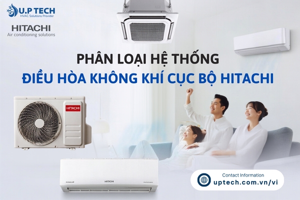 Phân loại hệ thống điều hòa không khí cục bộ Hitachi
