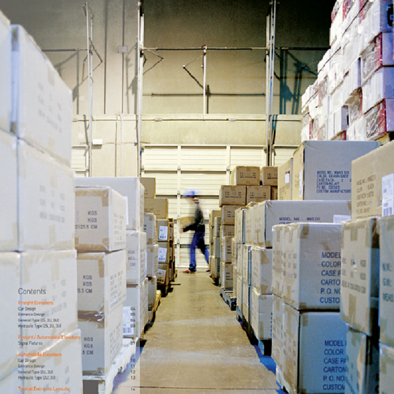 Dòng thang tải hàng Hàn Quốc Freight-KOREA FACTROY