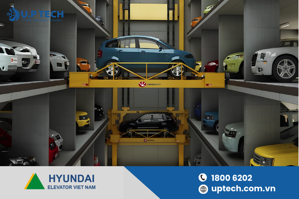 HỆ THỐNG ĐỖ XE TỰ ĐỘNG THANG MÁY HYUNDAI