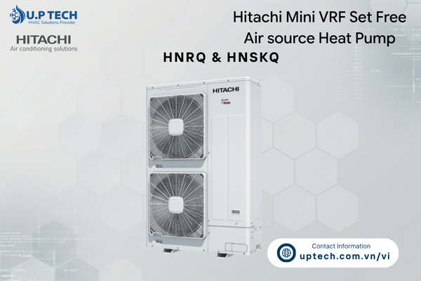 Hitachi Mini VRF Set Free Ʃ Air source Heat Pump HNRQ & HNSKQ