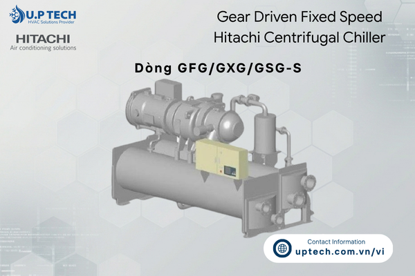 Máy làm lạnh ly tâm truyền động bằng bánh răng tốc độ cố định - dòng GFG/GXG/GSG-S