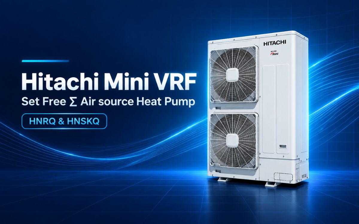 Tổng quan về hệ thống Hitachi Mini VRF Set Free